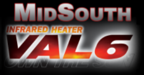 Mid South Infrared Heater VAL6