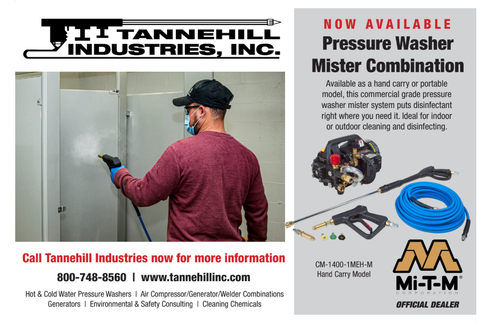 Graphic featuring the Pressure Washer Mister Combination 